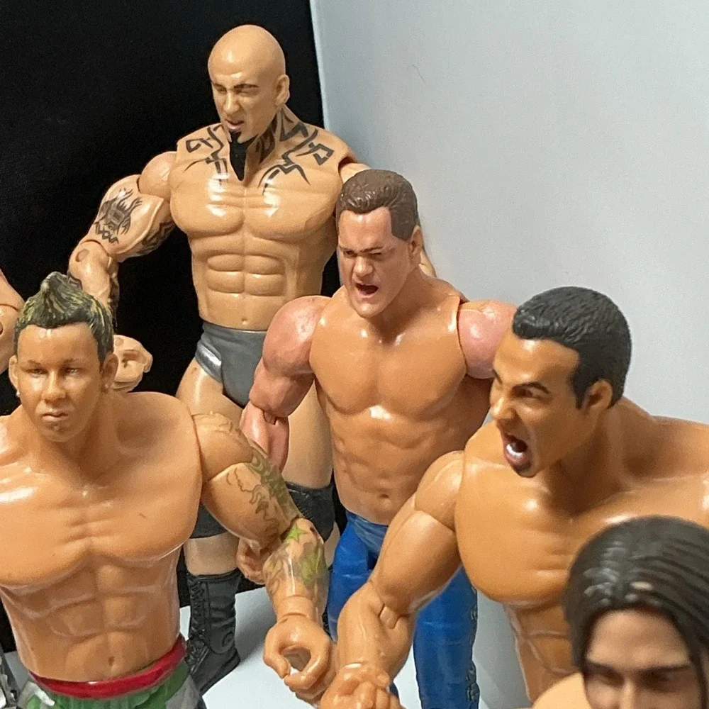 WWE WWF Jakks Action Figures Ruthless Aggression Era Lot Of 26